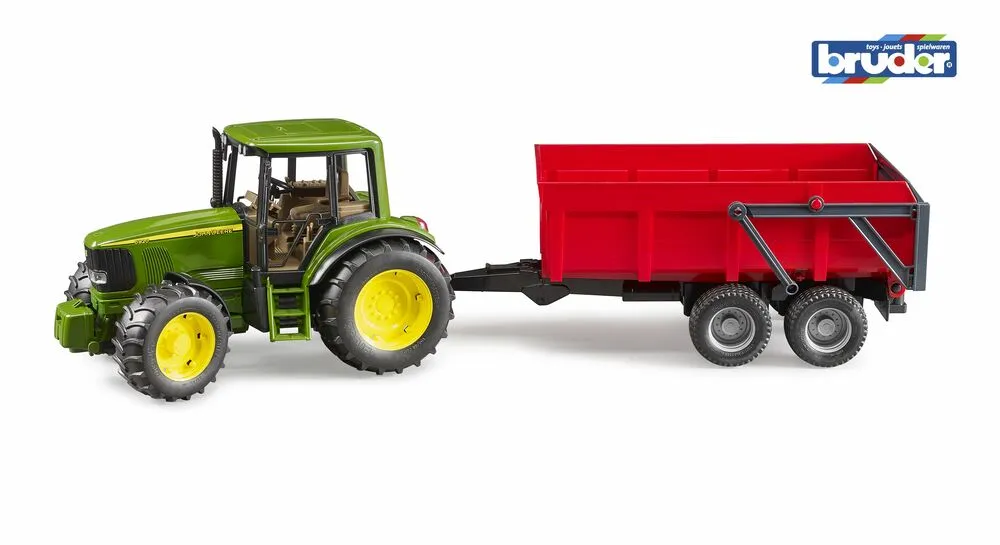 5: John Deere 6920 traktor med tipvogn