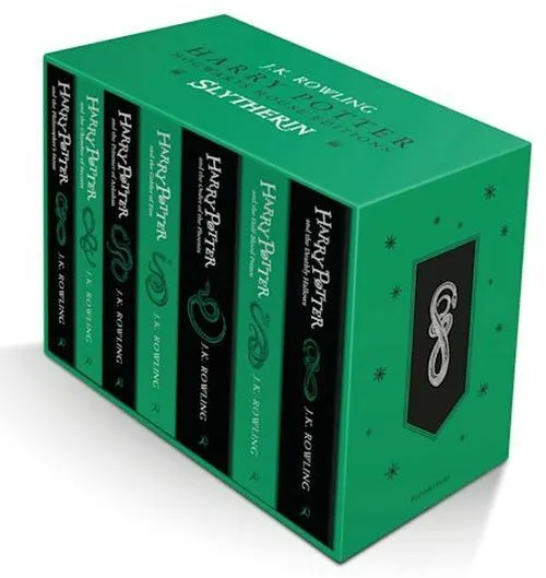 Billede af Harry Potter Slytherin House Editions Paperback Box Set