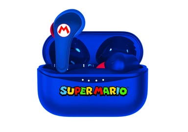 Super Mario blå earpods