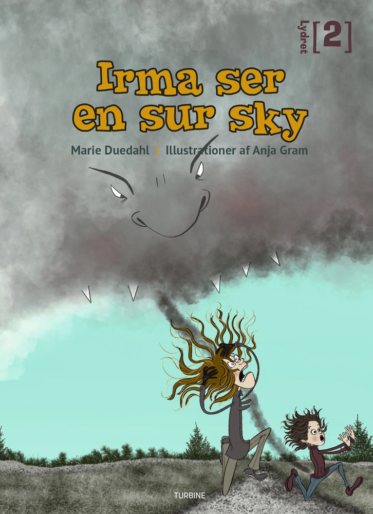 Billede af Irma ser en sur sky