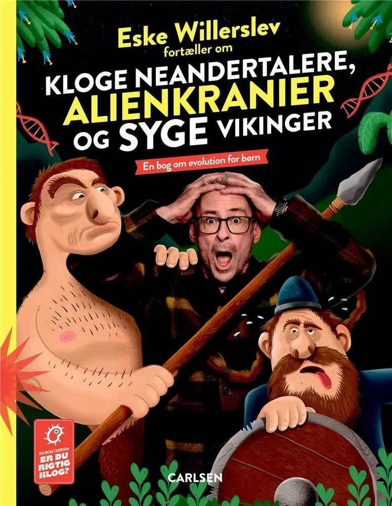 Billede af Eske Willerslev fortæller om kloge neandertalere, alienkranier og syge vikinger