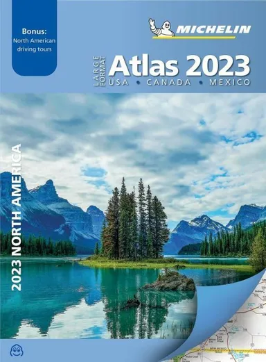 Michelin LARGE Format Atlas USA, Canada & Mexico 2023