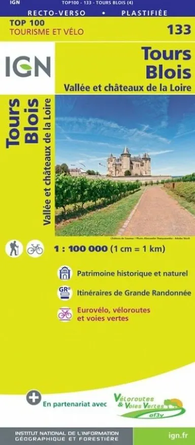 TOP100: 133 Tours - Blois : Vallée et chateaux de la Loire