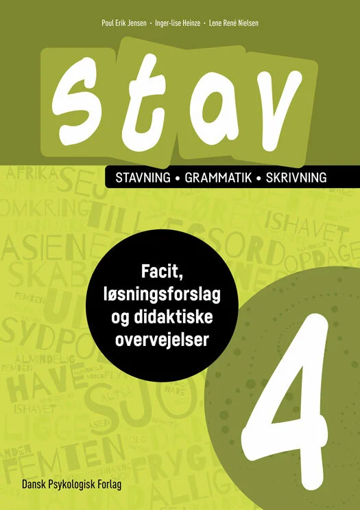 Billede af STAV 4 - Facit, løsningsforslag og didaktiske overvejelser