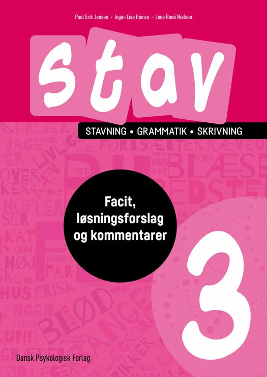 Billede af STAV 3 - Facit, løsningsforslag og didaktiske overvejelser