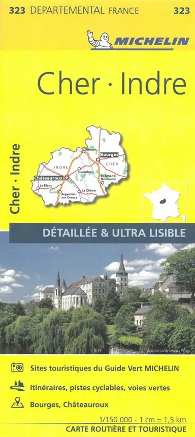 France blad 323: Cher, Indre