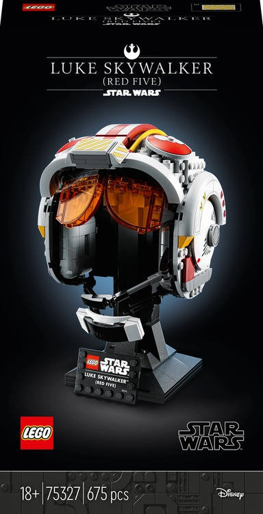 75327 LEGO Star Wars Luke Skywalkers Red Five-hjelm