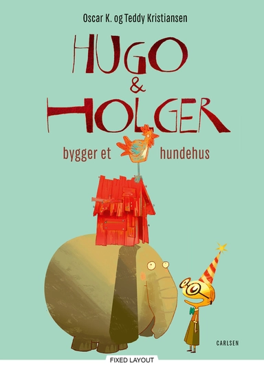 Hugo og Holger bygger et hundehus