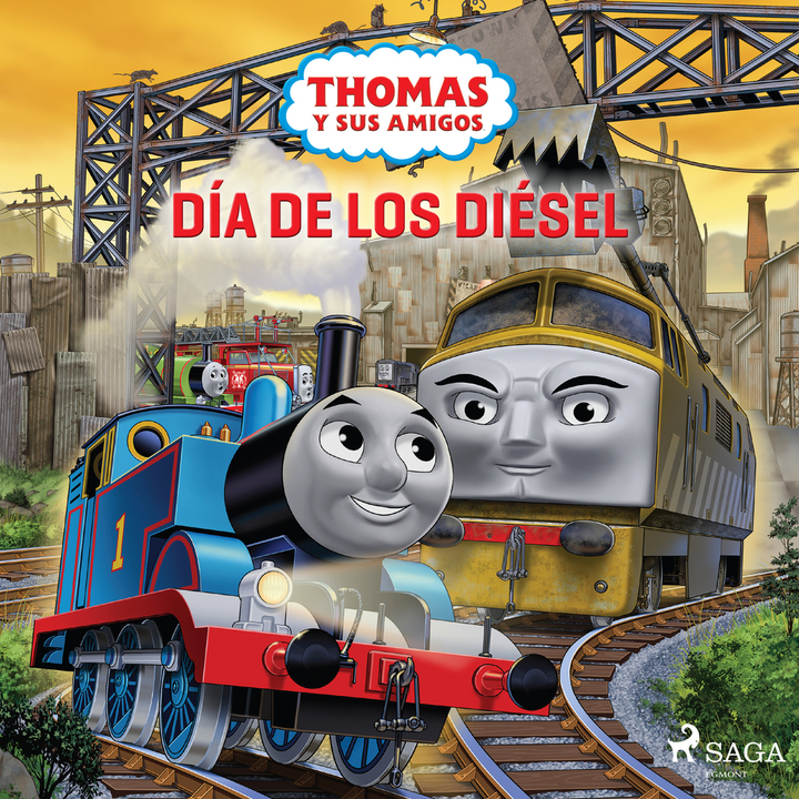 Thomas y sus amigos Día de los Diésel af Bog idé