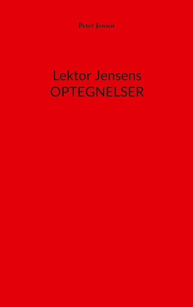 Lektor Jensens optegnelser