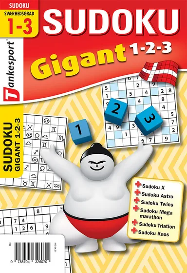 Sudoku GIGANT 1,2,3