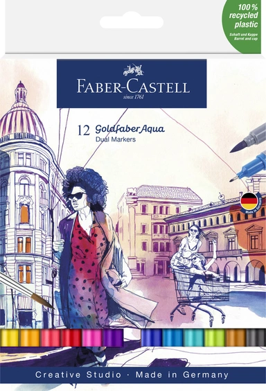 Akvarel Tusser Faber-Castell Goldfaber