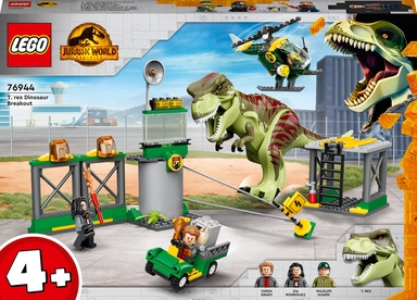 76944 LEGO Jurassic World T-rex på dinosaurflugt