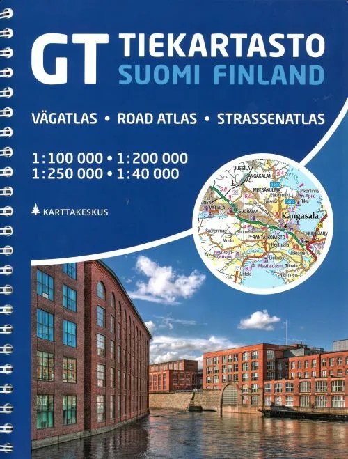 Billede af GT Tiekartasto Suomi Finland : vägatlas = road atlas = Strassenatlas 1:100 000 / 1:200 000 /1:250 000 /1:400 000