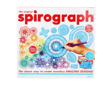 Spirograph set with markers