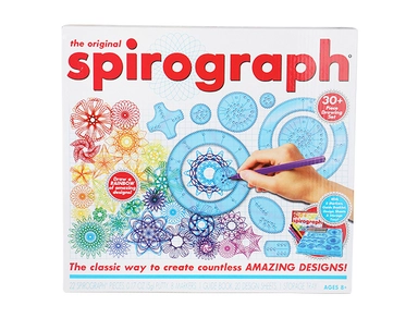 Spirograph set with markers