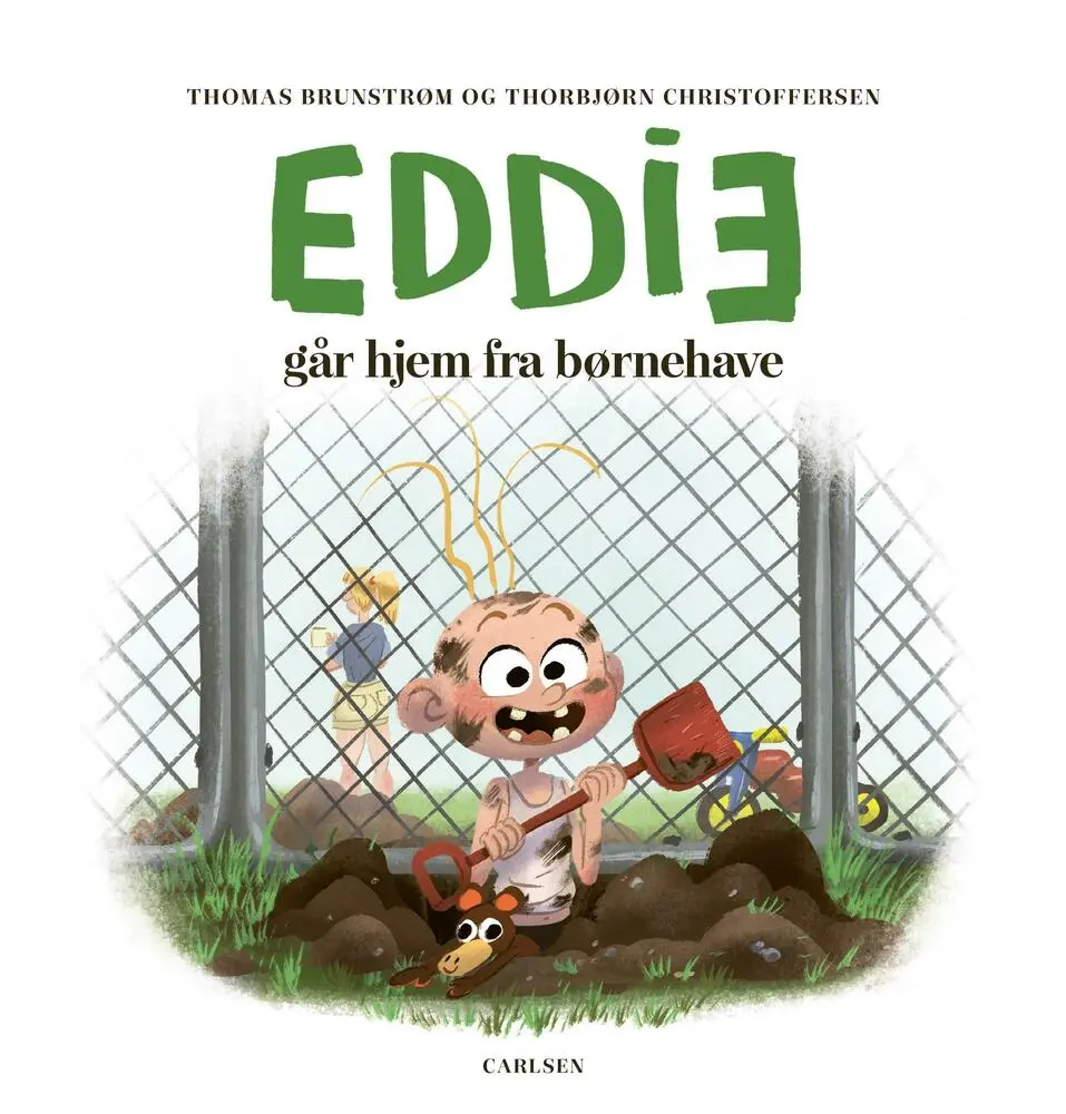 Billede af Eddie går hjem fra børnehave