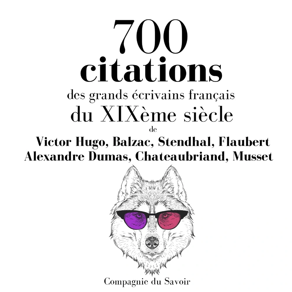 700 citations des grands écrivains franÃ§ais du XIXÃ¨me siÃ¨cle