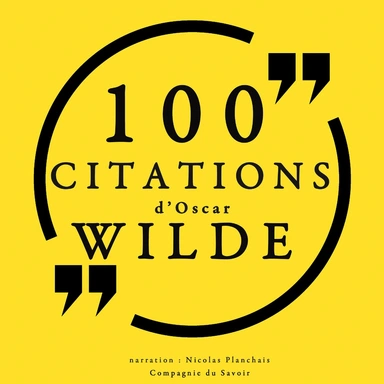 100 citations d'Oscar Wilde
