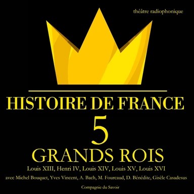5 grands rois de France 