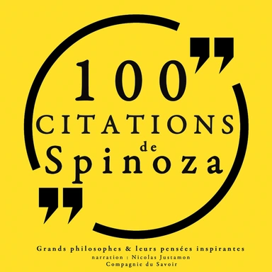 100 citations de Spinoza