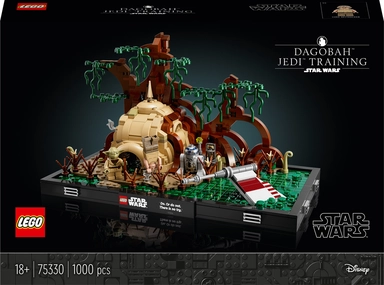 75330 LEGO Star Wars Diorama med Jedi-træning på dagobah
