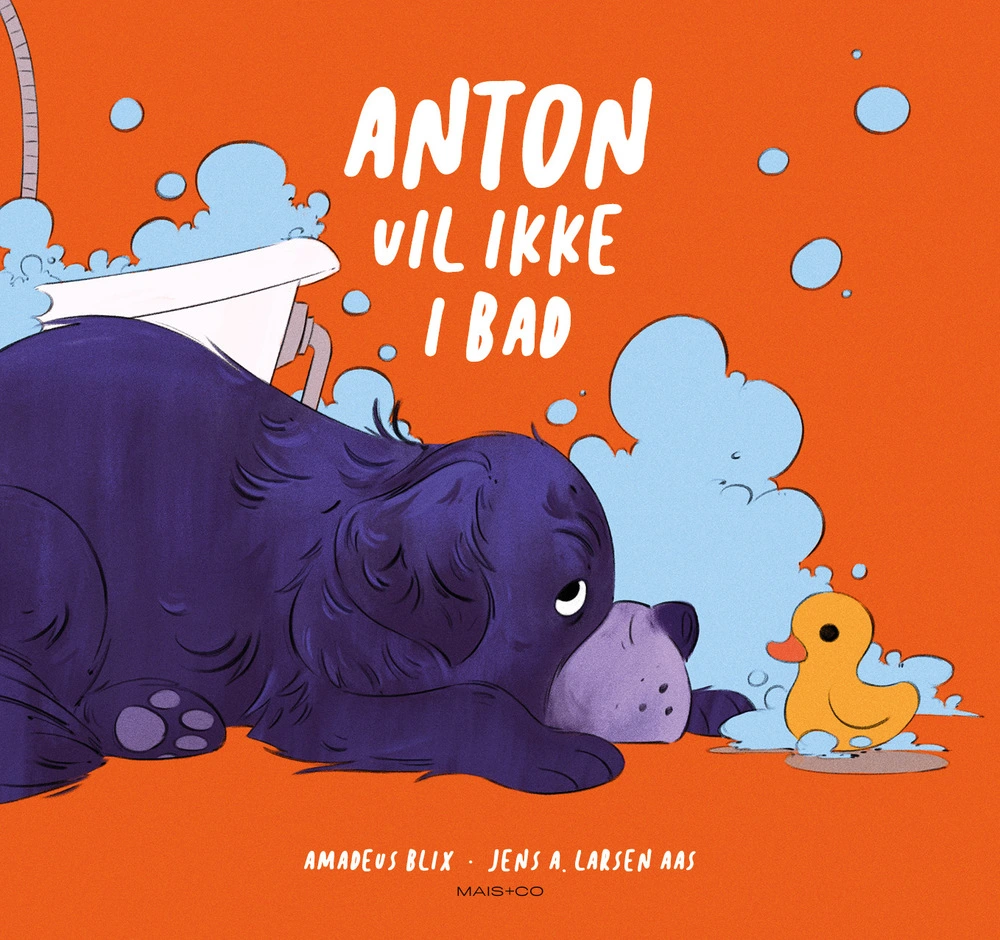 Billede af Anton vil ikke i bad