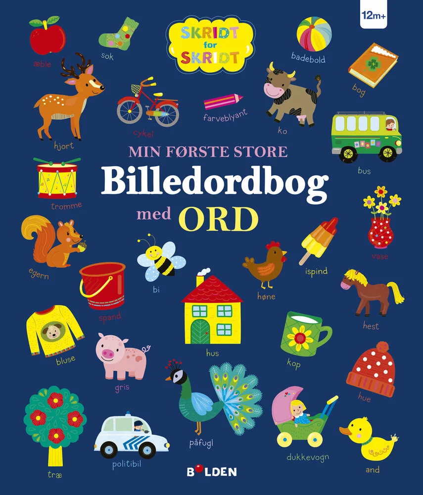 Billede af Min første store billedordbog med ord
