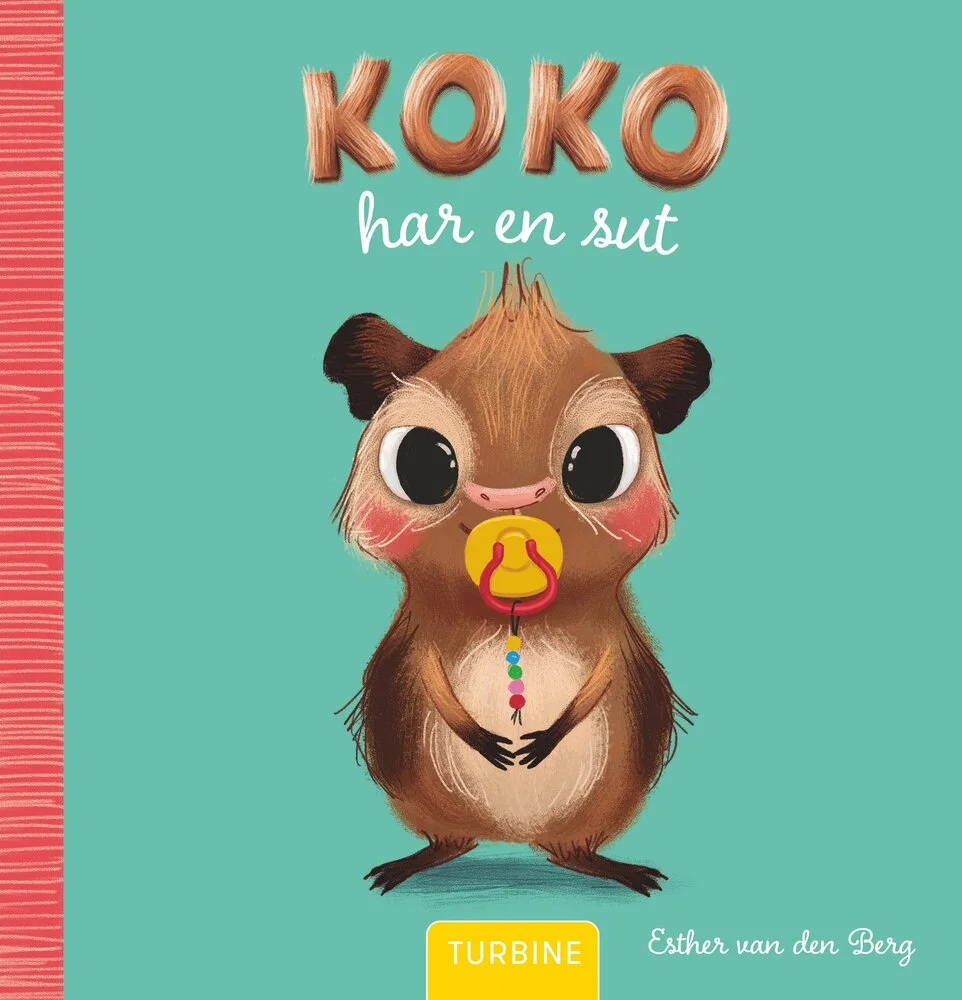 Billede af Koko har en sut