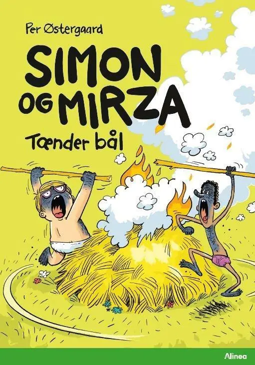 Billede af Simon og Mirza tænder bål, Grøn Læseklub