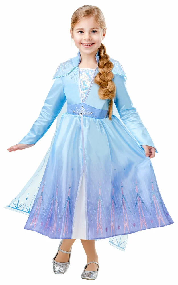 Elsa travel dress str. 9-10 år