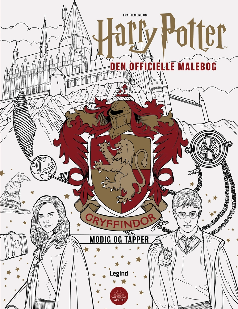 Billede af Harry Potter Gryffindor malebog
