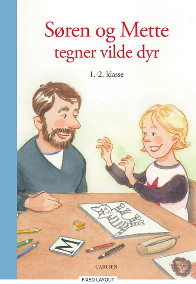 Søren og Mette tegner vilde dyr