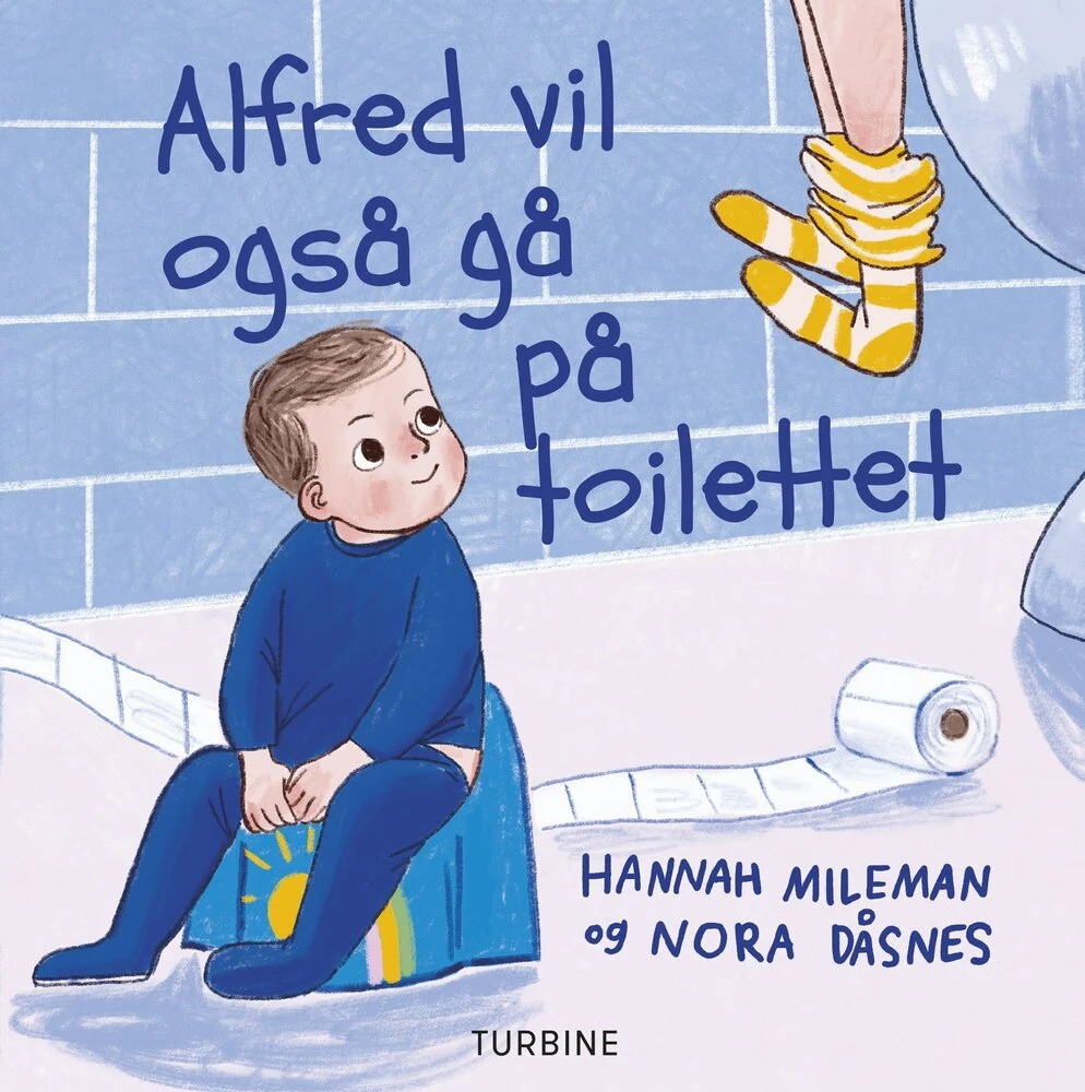 Billede af Alfred vil også gå på toilettet