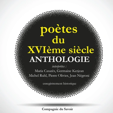 Poètes du XVIeme siècle, anthologie