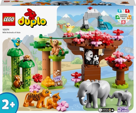 10974 LEGO DUPLO Town Asiens Vilde Dyr