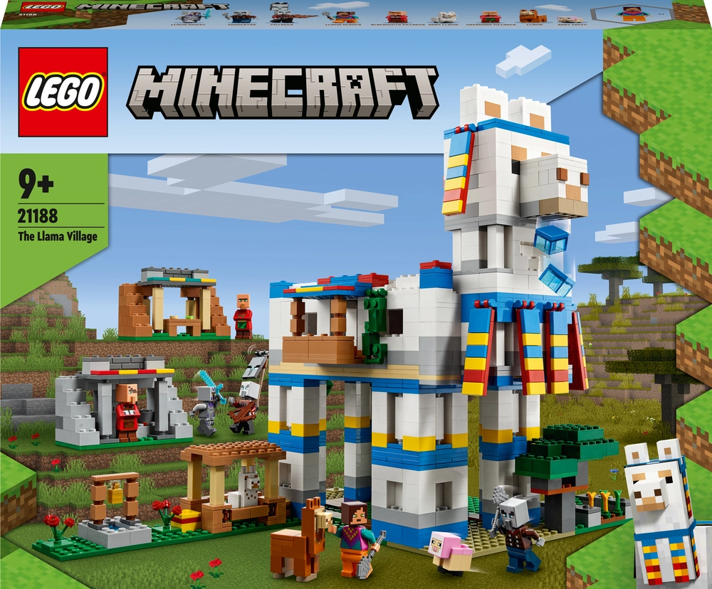 21188 LEGO Minecraft Lamalandsbyen | LEGO Bog & idé