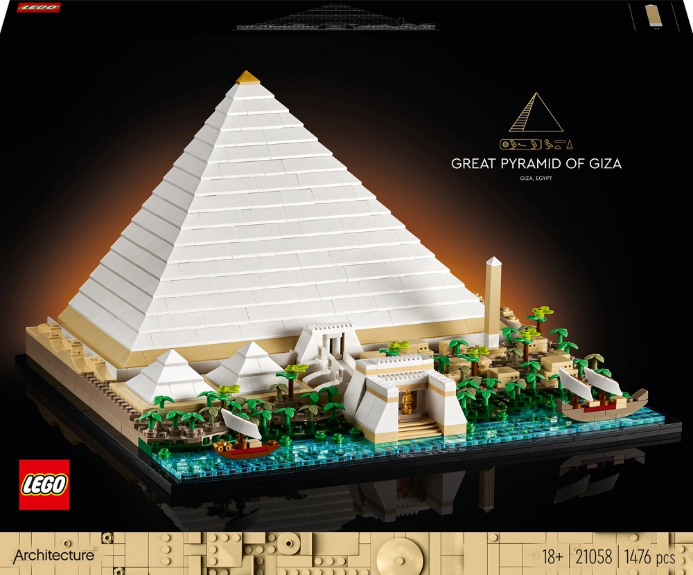#1 på vores liste over pyramider er Pyramide
