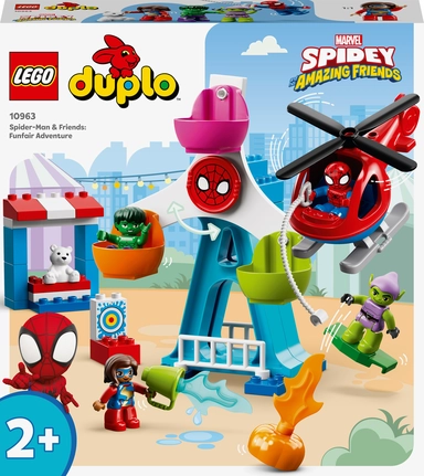 10963 LEGO DUPLO Super Heroes Spider-Man Og Venner: Eventyr I Forlystelsesparken