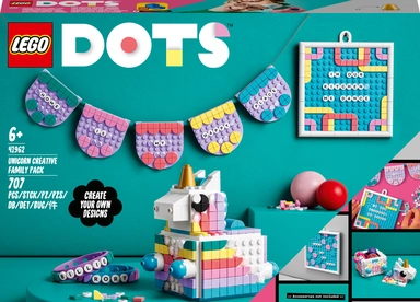 41962 LEGO Dots Kreativ Familiepakke – Enhjørning