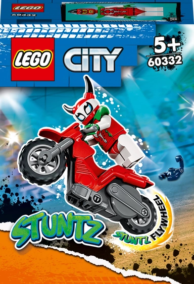60332 LEGO City Stuntz Dumdristig Skorpion-Stuntmotorcykel