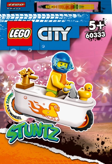 60333 LEGO City Stuntz Badekars-Stuntmotorcykel