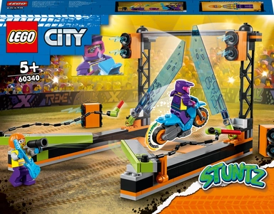 60340 LEGO City Stuntz Kniv-Stuntudfordring
