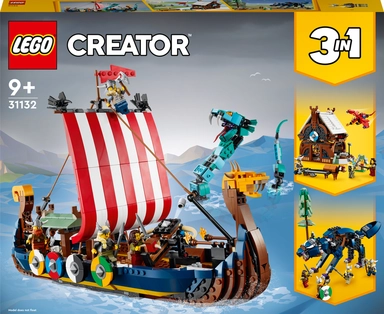 31132 LEGO Creator Vikingeskib Og Midgårdsormen