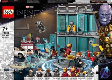 76216 LEGO Super Heroes Iron Mans Våbenkammer