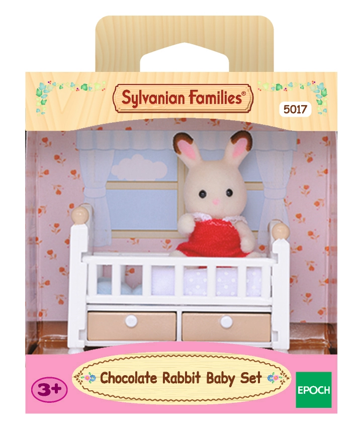 Sylvanian Families Sæt til Baby Chokoladekanin (babyseng)