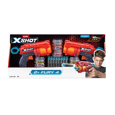 X-SHOT Fury 4 2-pak