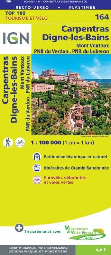 TOP100: 164 Carpentras - Digne-Les-Bains: Mont Ventoux, PNR du Verdon, PRN du Luberon