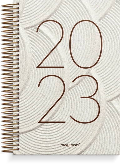 Spiralkalender 2023 protea grøn