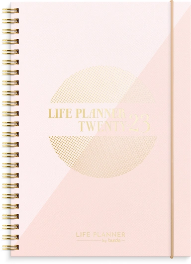 Life planner pink 2023 Mayland